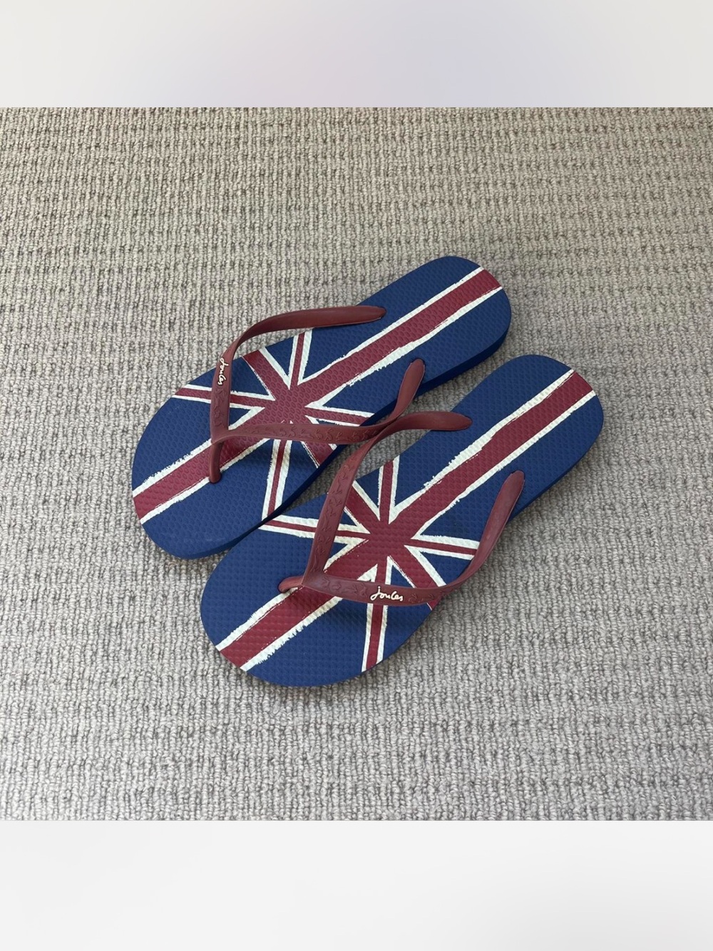Joules Union Jack Flip Flops